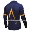 Wielershirt 2018 Aqua Blue Sport N001 Lange Mouw